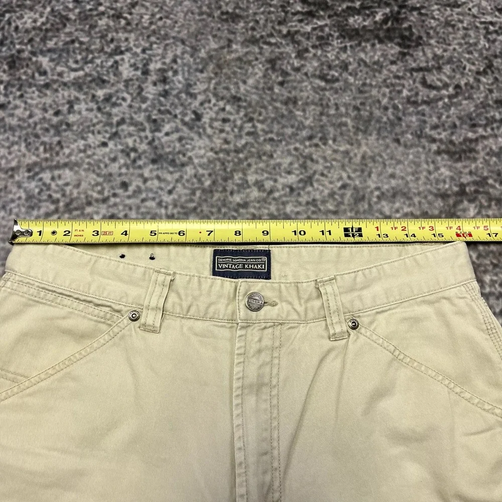 Sonoma Carpenter Shorts Mens 32 Beige Work Outdoor‎ Utility Skater Y2K